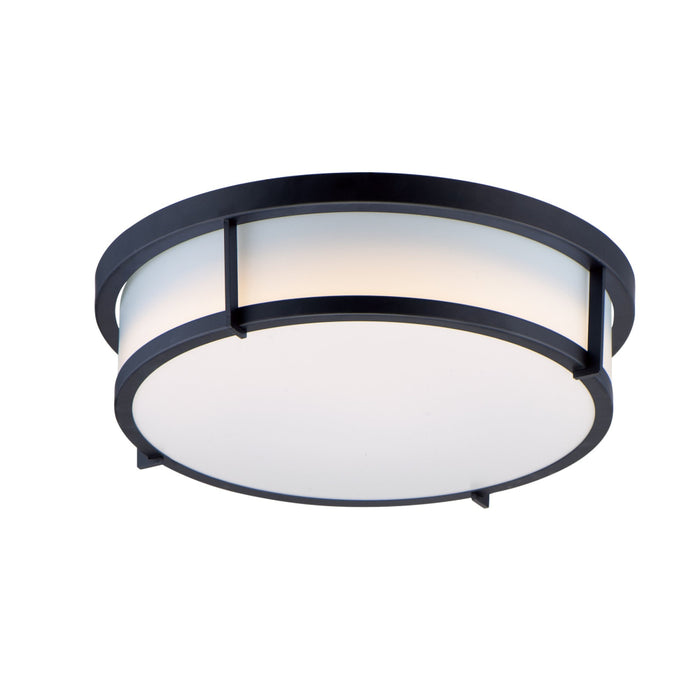 Maxim Rogue LED Black 1 Light LED Flushmount 10274WTBK