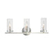 Maxim Sentinel Satin Nickel 3 Light Bath Vanity 25257CLSN