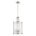 Maxim Sentinel Satin Nickel 4 Light Pendant 25253CLSN