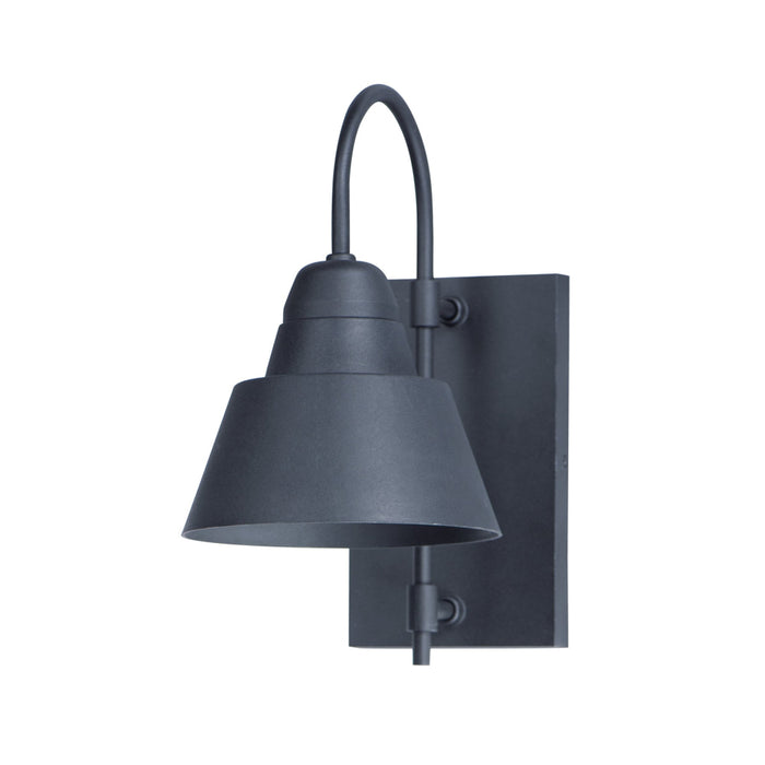 Maxim Shoreline Black 1 Light Outdoor Wall Sconce 10103BK