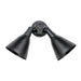 Maxim Spots Black 2 Light Outdoor Wall Sconce 92006BK