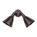 Maxim Spots Tawny Bronze 2 Light Outdoor Wall Sconce 92006TB