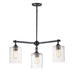Maxim Stonehenge Bronze 3 Light Chandelier 25273SSBZ