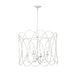 Maxim Trellis Weathered White 4 Light Pendant 27594WWT