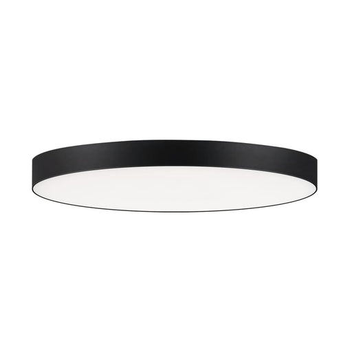 Maxim Trim - 0-10 V Black LED 1 Light Flushmount 57884WTBK