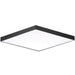 Maxim Trim Black 1 Light LED Flushmount 57669WTBK