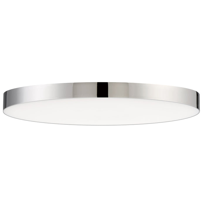 Maxim Trim Polished Chrome 1 Light LED Flushmount 57664WTPC