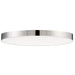 Maxim Trim Polished Chrome 1 Light LED Flushmount 57664WTPC