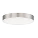 Maxim Trim Satin Nickel 1 Light LED Flushmount 57660WTSN