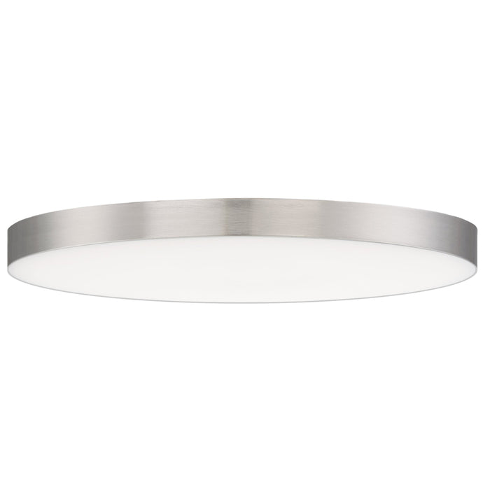 Maxim Trim Satin Nickel 1 Light LED Flushmount 57664WTSN