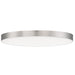 Maxim Trim Satin Nickel 1 Light LED Flushmount 57664WTSN