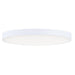 Maxim Trim White 1 Light LED Flushmount 57663WTWT