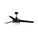 Maxim Trio Black LED 2 Light Indoor Ceiling Fan 89909FTBK