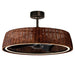 Maxim Tulum Dark Bronze LED 1 Light Fandelight 61014NADBZ