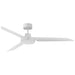 Maxim Ultra Slim Matte White Indoor Ceiling Fan 88807MW