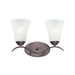 Maxim Vital Oil Rubbed Bronze 2 Light Bath Vanity 12082FTOI