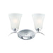 Maxim Vital Polished Chrome 2 Light Bath Vanity 12082FTPC