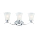 Maxim Vital Polished Chrome 3 Light Bath Vanity 12083FTPC
