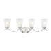 Maxim Vital Satin Nickel 4 Light Bath Vanity 12084FTSN
