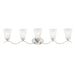 Maxim Vital Satin Nickel 5 Light Bath Vanity 12085FTSN