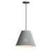 Maxim Woven Gray Black 1 Light Pendant 10145GYBK