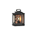 Maxim Yorktown VX Black Aged Copper 1 Light Outdoor Wall Mount 40802CLACPBK