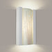 Meadow White Gloss and White Frost Wall Sconce - Wall Sconce