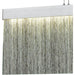 Meadowland Satin Aluminum Polished Chrome LED Island Light - Island Light