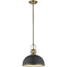 Melange Bronze Heritage Brass Pendant | theLightShop