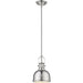 Melange Brushed Nickel Mini-Pendant | theLightShop