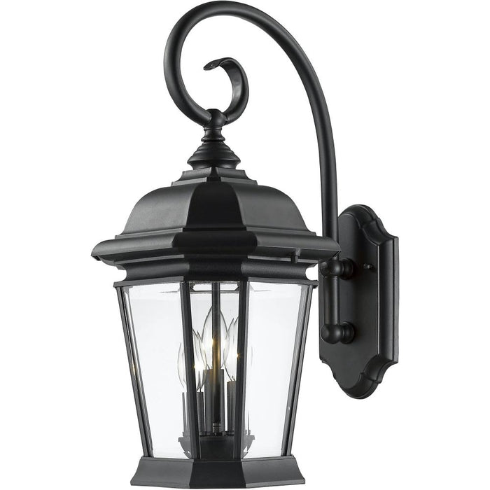 Melbourne Black Outdoor Wall Sconce - Outdoor Wall Sconce