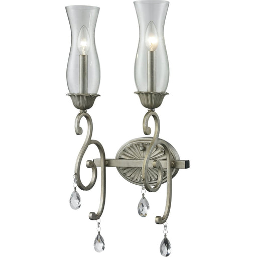 Melina Antique Silver Wall Sconce | theLightShop