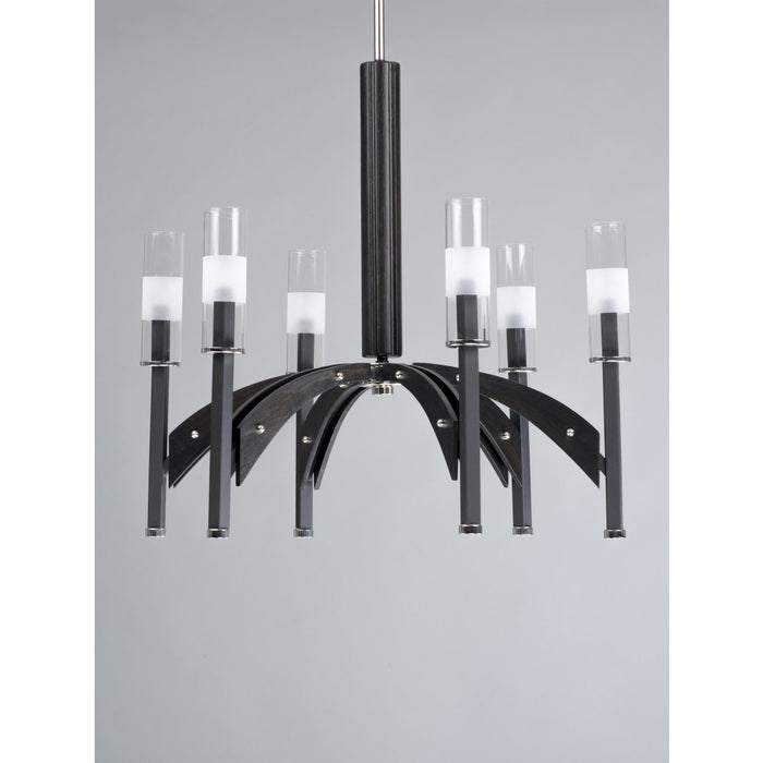 Merge Black / Wenge Chandelier - Chandeliers
