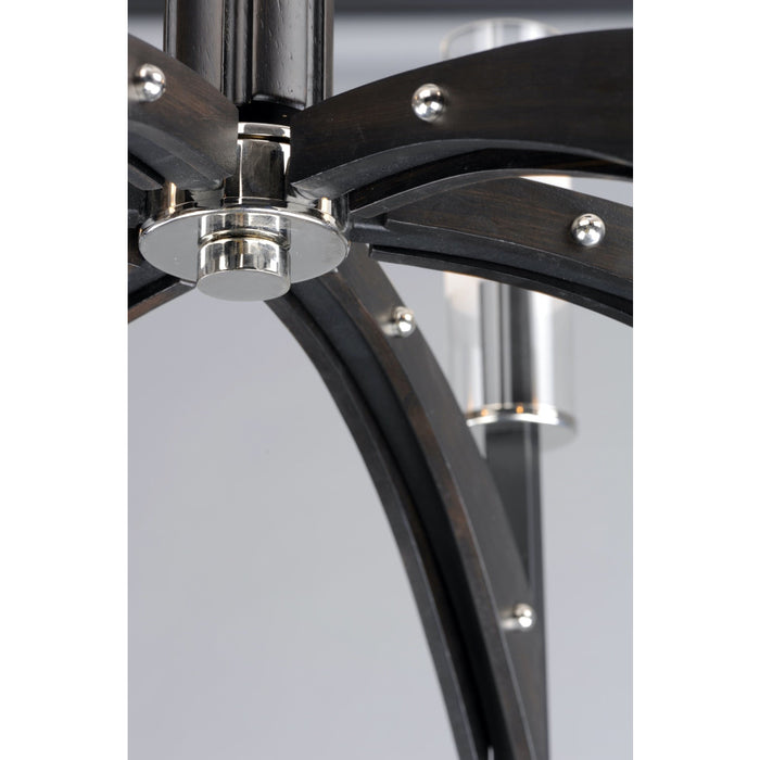 Merge Black / Wenge Chandelier - Chandeliers