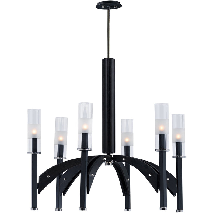 Merge Black / Wenge Chandelier - Chandeliers