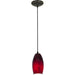 Merlot Oil Rubbed Bronze LED Pendant - Pendants
