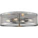 Meshsmith Brushed Nickel Flushmount | theLightShop