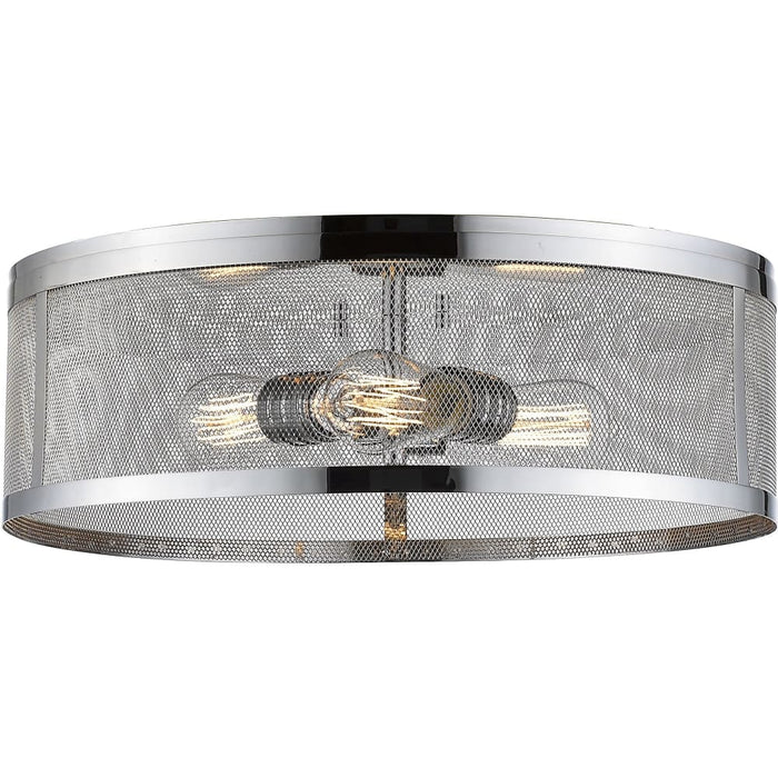 Meshsmith Chrome Flushmount | theLightShop