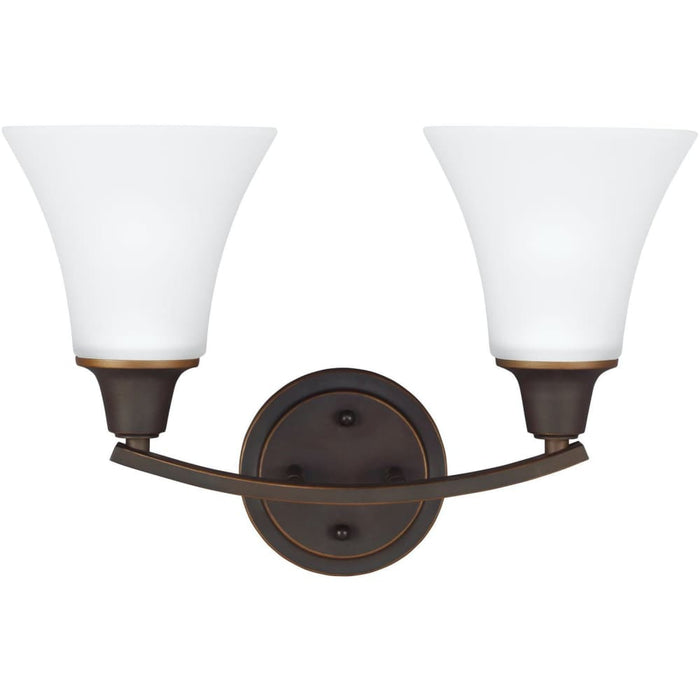 Metcalf Autumn Bronze LED Vanity Fixture - Bath & Vanity