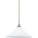 Metcalf Brushed Nickel LED Pendant - Pendants