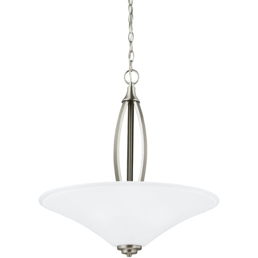 Metcalf Brushed Nickel LED Pendant - Pendants