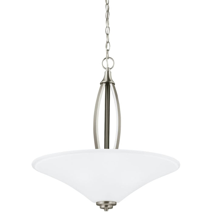 Metcalf Brushed Nickel LED Pendant - Pendants