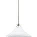Metcalf Brushed Nickel Pendant - Pendants