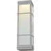 Metropolis Satin LED Outdoor Wall Sconce - Outdoor Wall Sconce