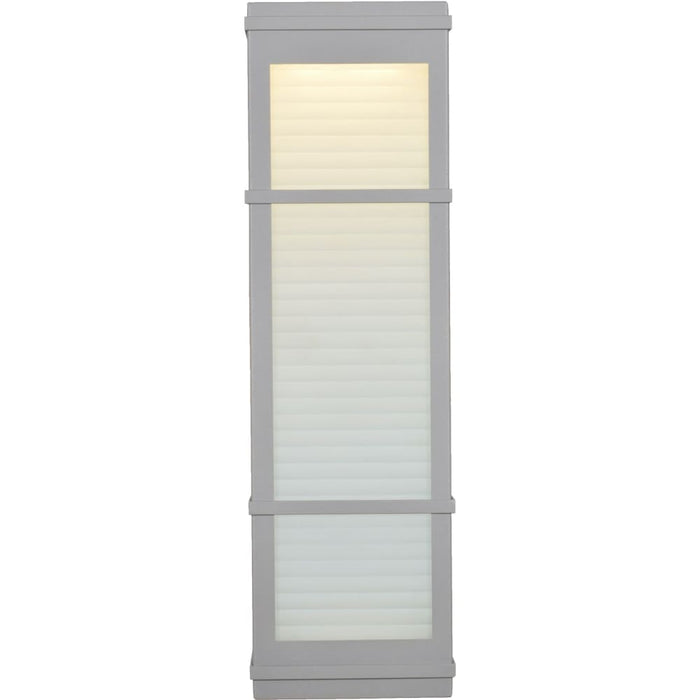 Metropolis Satin LED Outdoor Wall Sconce - Outdoor Wall Sconce