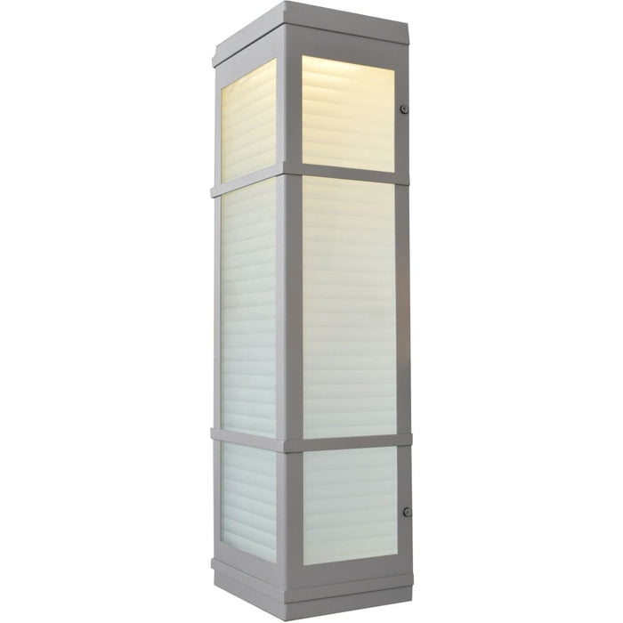 Metropolis Satin LED Outdoor Wall Sconce - Outdoor Wall Sconce