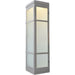Metropolis Satin LED Outdoor Wall Sconce - Outdoor Wall Sconce