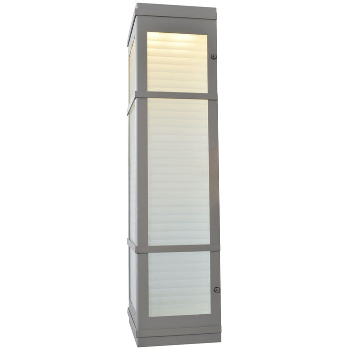 Metropolis Satin LED Outdoor Wall Sconce - Outdoor Wall Sconce