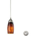 Milan Satin Nickel Mini Pendant - Mini-Pendants