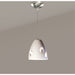 Milano White Gloss Halogen Mini Pendant - Mini-Pendants